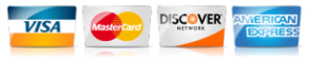 Our Staff Accepts Visa MasterCard Discover and American Express in 75034